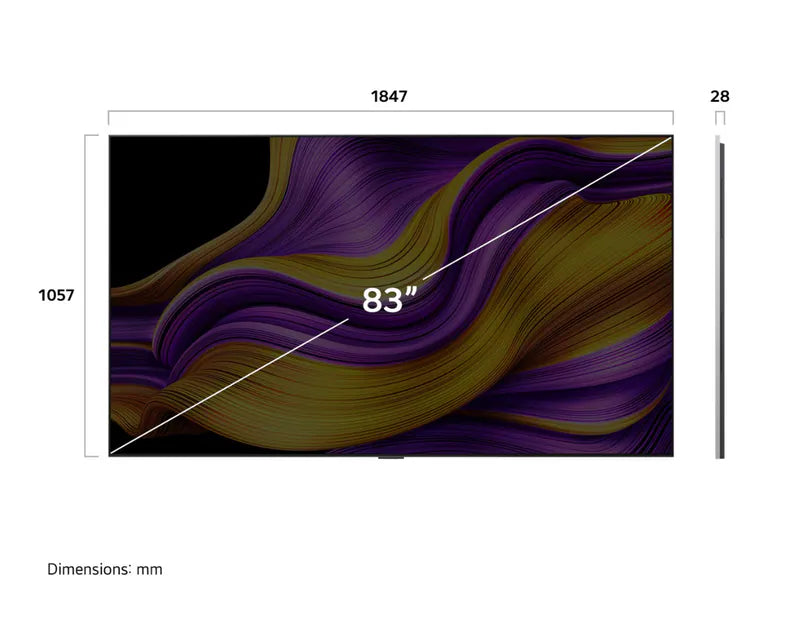 LG OLED83G5PCA / LG OLED83G5 / OLED83G5PCA / LG 83G5 / LG 83G5PCA / 83G5